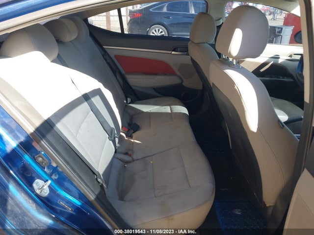 2018 HYUNDAI ELANTRA SEL VIN: 5NPD84LF9JH237768
