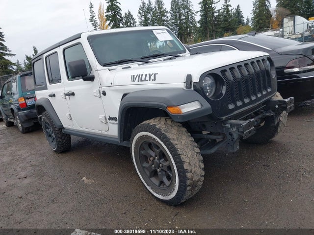 2020 JEEP WRANGLER UNLIMITED WILLYS 4X4 VIN: 1C4HJXDN3LW169381