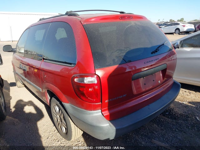 2006 DODGE CARAVAN SE VIN: 1D4GP25R06B619663