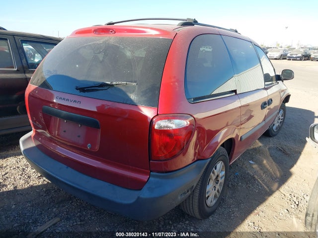 2006 DODGE CARAVAN SE VIN: 1D4GP25R06B619663