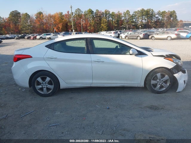 2013 HYUNDAI ELANTRA GLS VIN: 5NPDH4AE5DH452384
