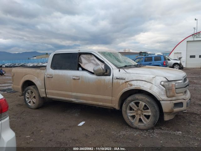 1FTEW1EG9JFB91545 Ford F-150 Platinum