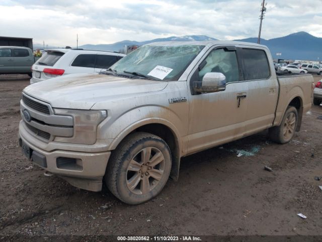 1FTEW1EG9JFB91545 Ford F-150 Platinum