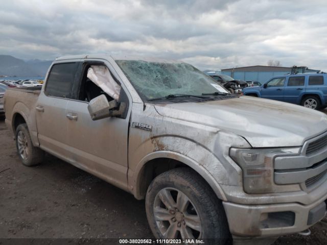 1FTEW1EG9JFB91545 Ford F-150 Platinum