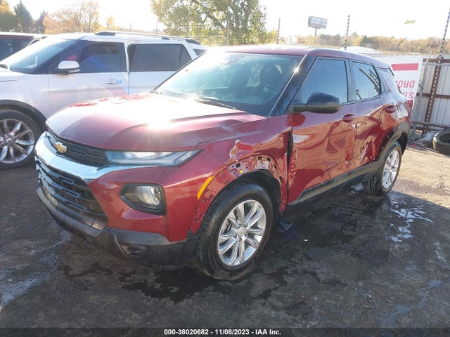 38020682 :رقم المزاد ، KL79MMS20NB133447 vin ، 2022 Chevrolet Trailblazer Fwd Ls مزاد بيع