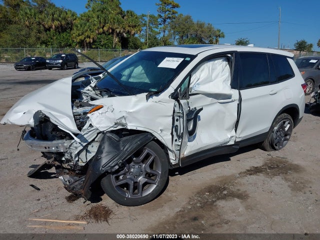 Honda Passport Awd Ex-l 2022 5FNYF8H57NB023817 Image 2