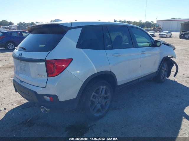 Honda Passport Awd Ex-l 2022 5FNYF8H57NB023817 Image 4