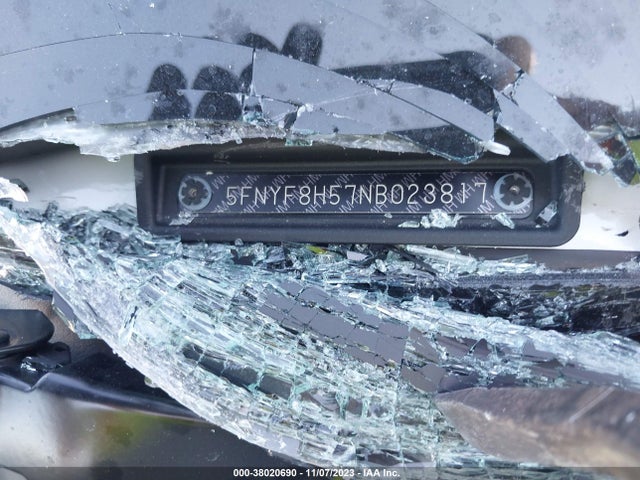 Honda Passport Awd Ex-l 2022 5FNYF8H57NB023817 Image 9