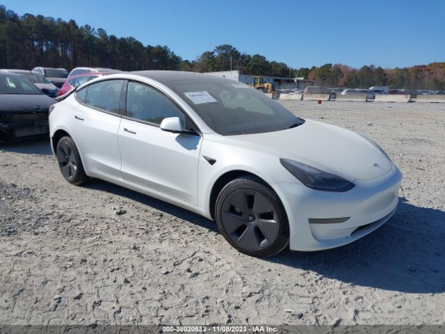 Продажа на аукционе авто 2023 Tesla Model 3 Rear-wheel Drive, vin: 5YJ3E1EA8PF542397, номер лота: 38020833