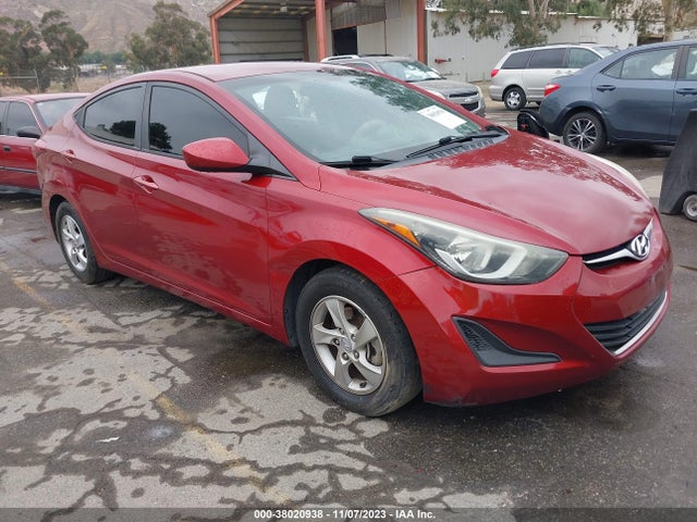 2015 HYUNDAI ELANTRA SE VIN: 5NPDH4AE2FH550064