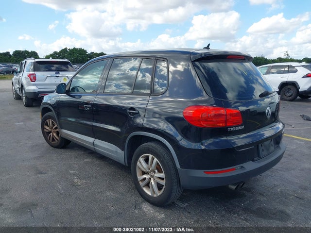 2012 VOLKSWAGEN TIGUAN S VIN: WVGAV7AX4CW526901