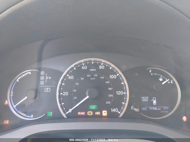 JTHKD5BHXG2263851 Lexus Ct 200h Hybrid