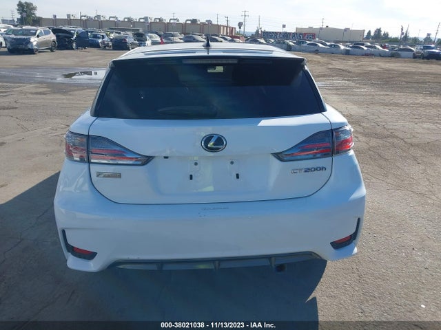 JTHKD5BHXG2263851 Lexus Ct 200h Hybrid