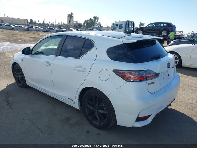 JTHKD5BHXG2263851 Lexus Ct 200h Hybrid