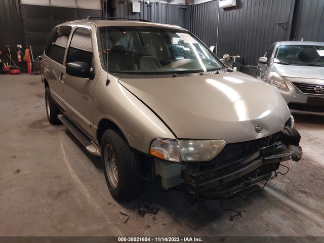 2001 NISSAN QUEST GXE VIN: 4N2ZN15T41D806531