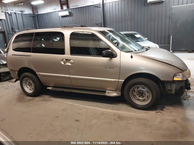 2001 NISSAN QUEST GXE VIN: 4N2ZN15T41D806531