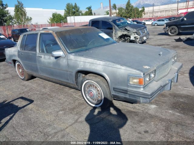 1985 CADILLAC DEVILLE 1G6CD6989F4377654