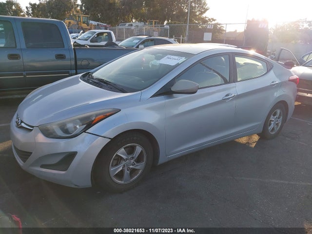 2014 HYUNDAI ELANTRA SE VIN: 5NPDH4AE0EH511620