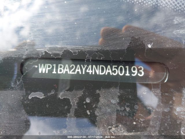 2022 PORSCHE CAYENNE COUPE WP1BA2AY4NDA50193 Photo 8