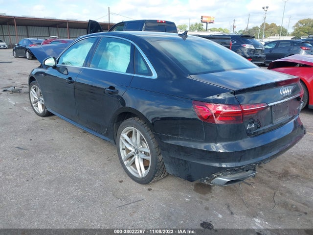 2020 AUDI A4 PREMIUM 45 TFSI QUATTRO S TRONIC VIN: WAUDNAF49LN007813