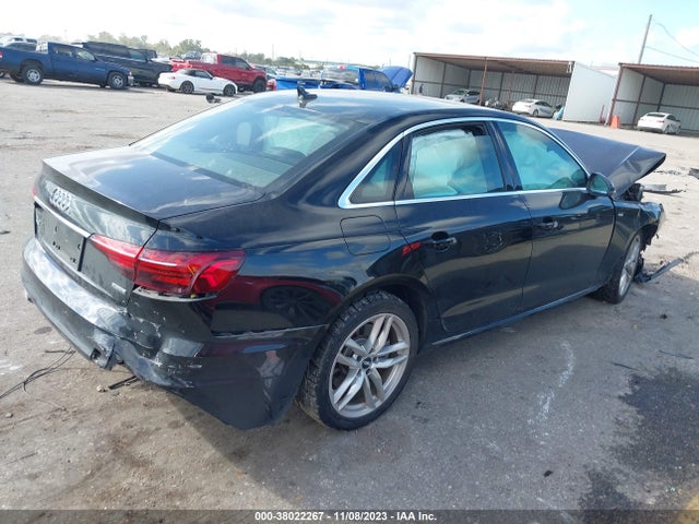 2020 AUDI A4 PREMIUM 45 TFSI QUATTRO S TRONIC VIN: WAUDNAF49LN007813