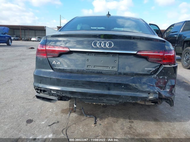 2020 AUDI A4 PREMIUM 45 TFSI QUATTRO S TRONIC VIN: WAUDNAF49LN007813