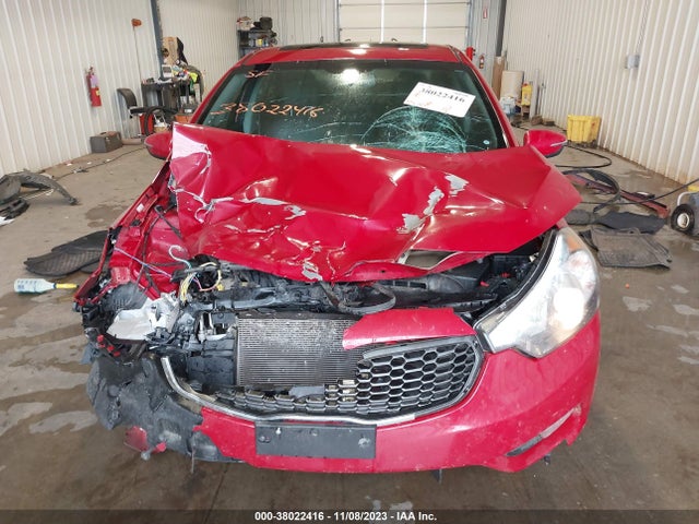 2016 KIA FORTE EX VIN: KNAFZ4A89G5455242