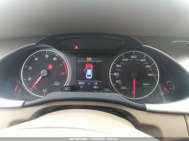 2010 AUDI A4 2.0T PREMIUM VIN: WAUFFAFLXAN019480