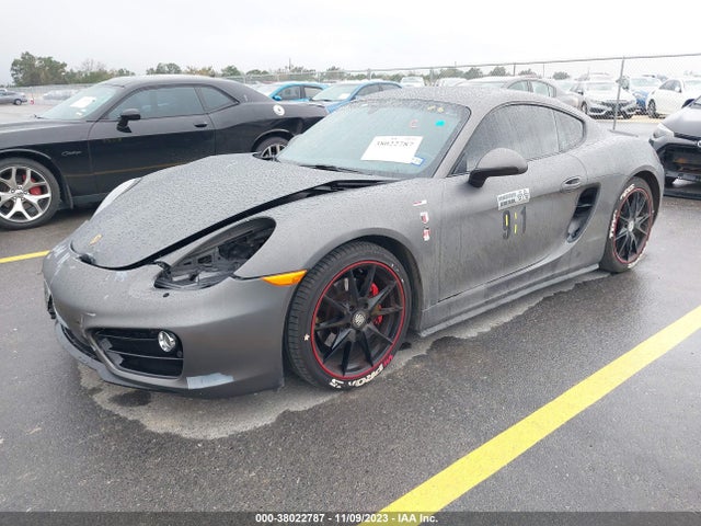 2016 PORSCHE CAYMAN WP0AB2A88GK185427 Photo 1