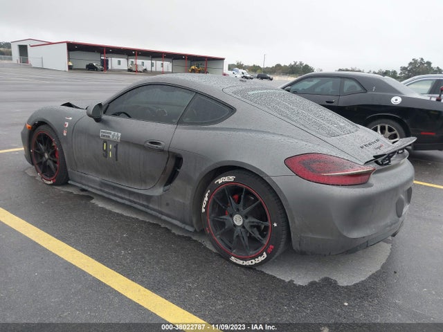 2016 PORSCHE CAYMAN WP0AB2A88GK185427 Photo 2