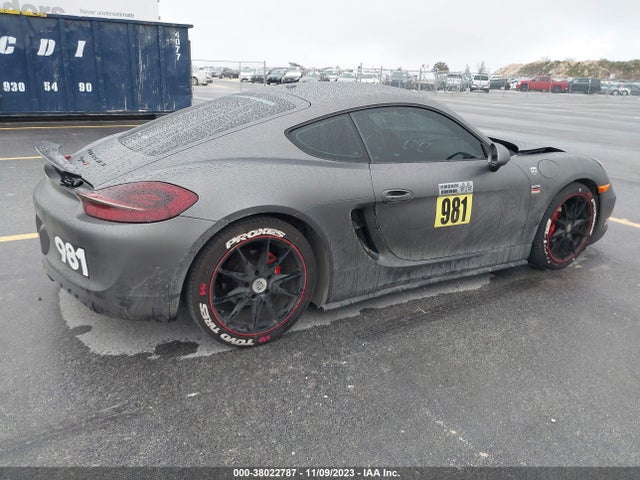 2016 PORSCHE CAYMAN WP0AB2A88GK185427 Photo 3