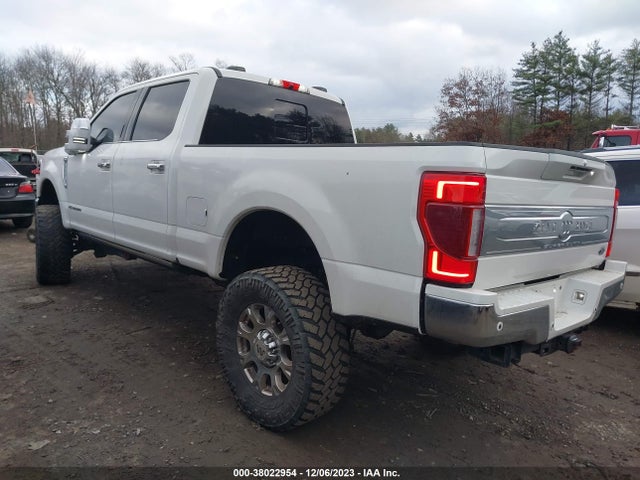 2021 FORD F-250 KING RANCH VIN: 1FT7W2BT8MED36522