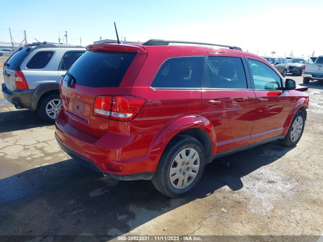 2019 DODGE JOURNEY SE VIN: 3C4PDCBB2KT816233