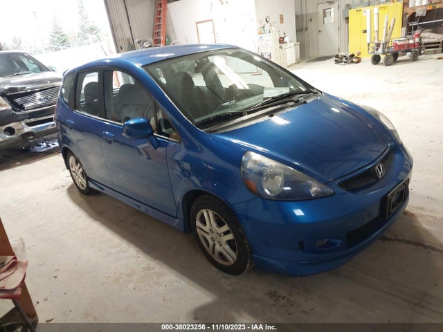 2007 HONDA FIT SPORT VIN: JHMGD37657S048735
