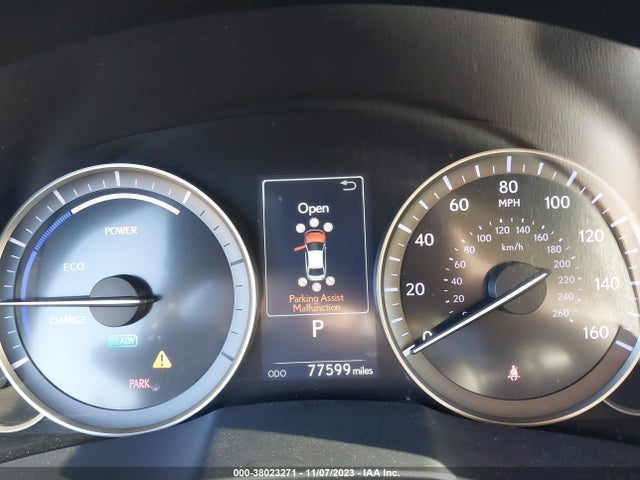 JTHBW1GG1G2109614 Lexus Es 300h Hybrid