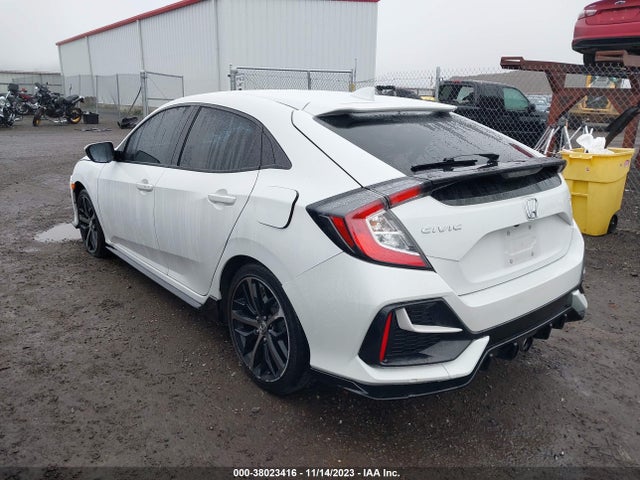 2021 HONDA CIVIC SPORT VIN: SHHFK7H4XMU408063