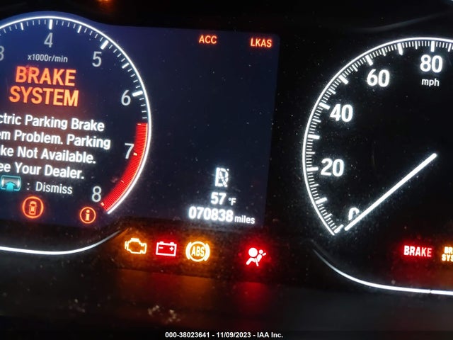 Honda ACCORD EX 2018 1HGCV1F49JA253488 Image 16
