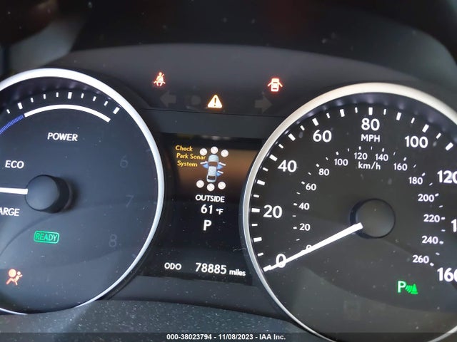 JTHBW1GG3E2055939 Lexus Es 300h Hybrid