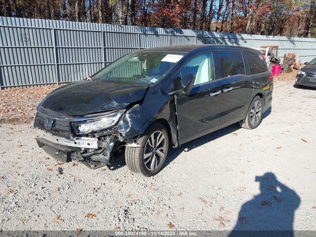 2022 HONDA ODYSSEY TOURING VIN: 5FNRL6H89NB038749