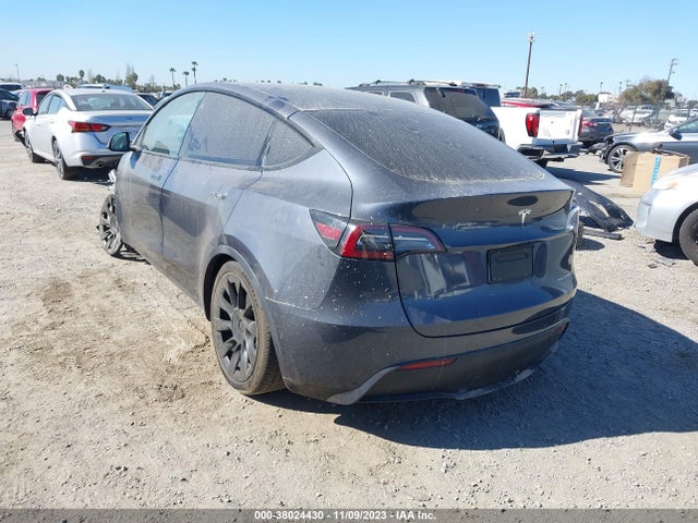 2021 TESLA MODEL Y LONG RANGE DUAL MOTOR ALL-WHEEL DRIVE VIN: 5YJYGDEE9MF183187