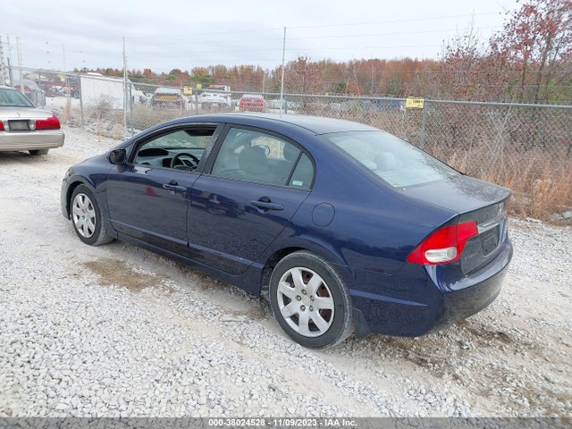 2009 HONDA CIVIC LX VIN: 1HGFA16549L024282