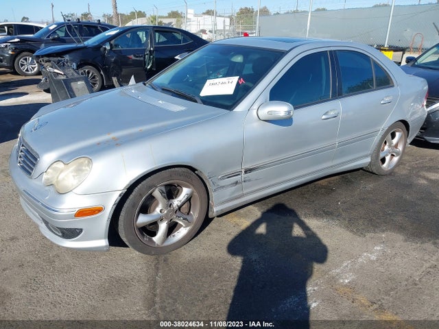2006 MERCEDES-BENZ C 230 SPORT VIN: WDBRF52H76F814897