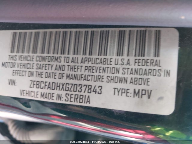 2016 FIAT 500L ZFBCFADHXGZ037843 Photo 8