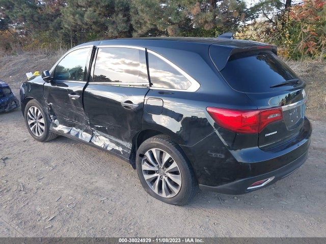 Acura Mdx Technology Package 2014 5FRYD3H48EB010640 Image 3