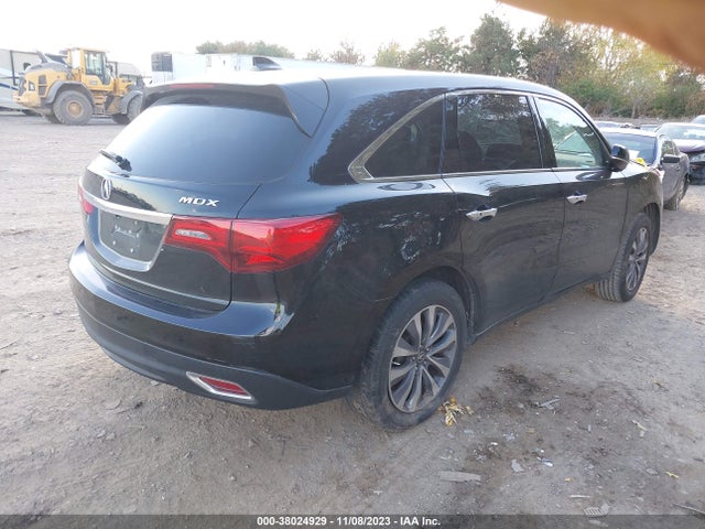 Acura Mdx Technology Package 2014 5FRYD3H48EB010640 Image 4