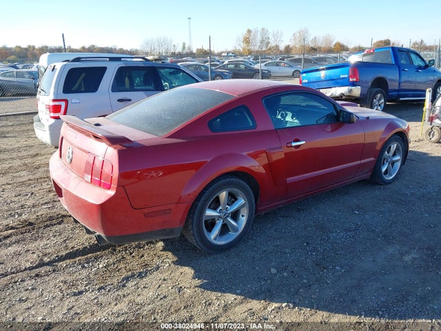 2008 FORD MUSTANG GT DELUXE/GT PREMIUM VIN: 1ZVHT82H085133395
