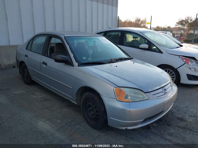 2001 HONDA CIVIC LX VIN: 1HGES15541L066398