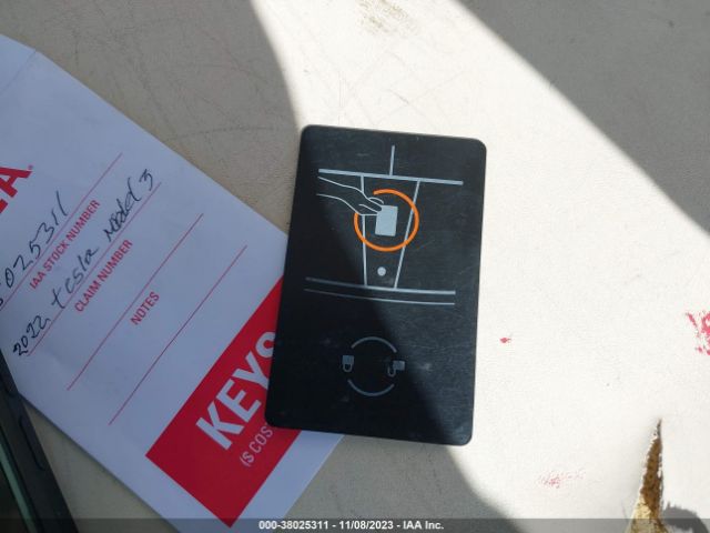 2022 TESLA MODEL 3 5YJ3E1EAXNF122718 Photo 10