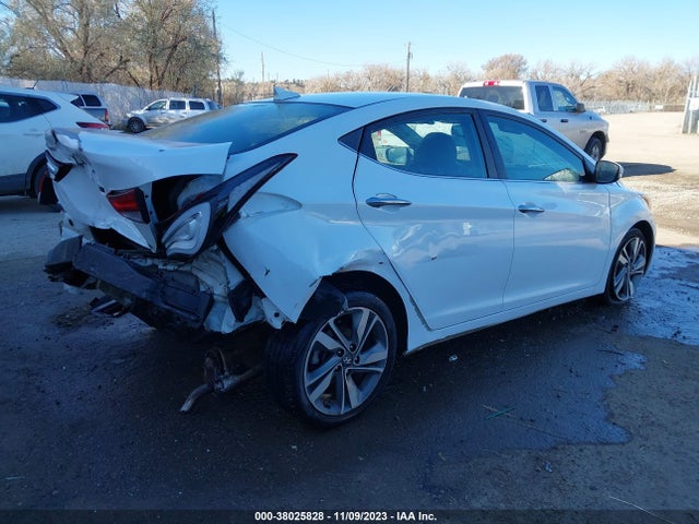 Hyundai Elantra Limited 2014 5NPDH4AE5EH497892 Image 4