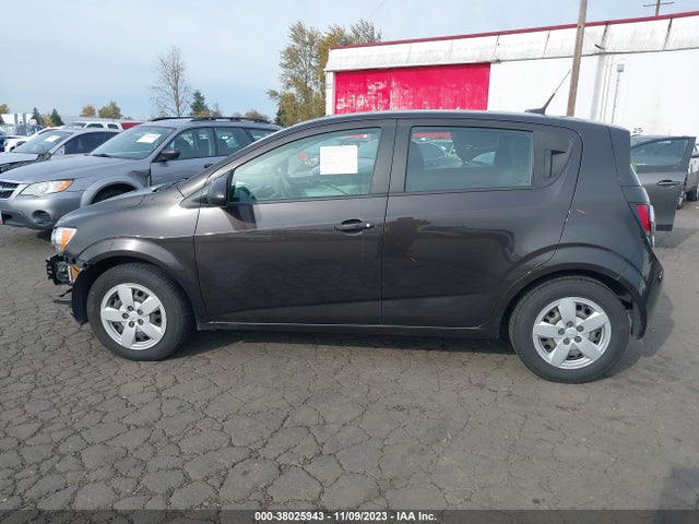 Chevrolet Sonic Ls Manual 2014 1G1JB6SG4E4128908 Image 15
